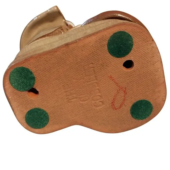 The Clay Cobbler Vintage Terra Cotta Old Style Boot Planter Vase - Picture 6 of 7